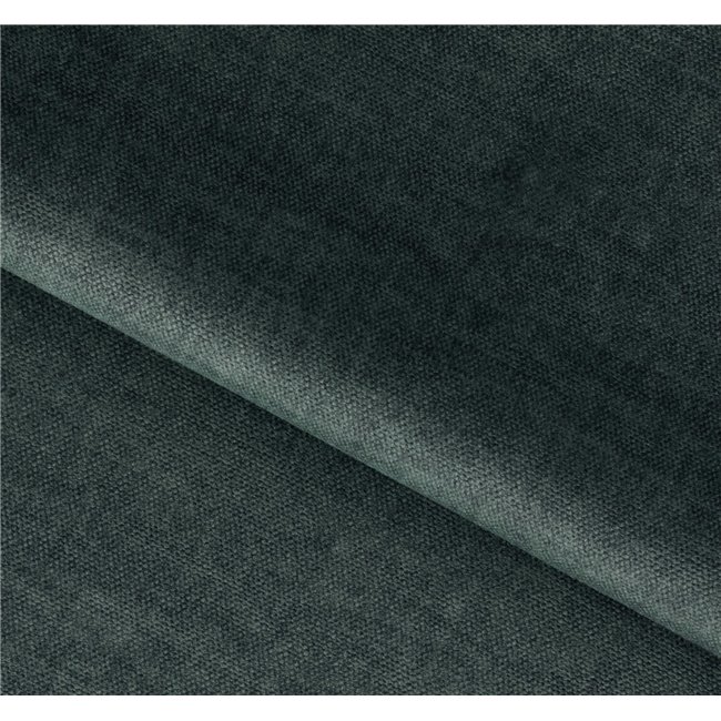 Corner sofa Elgomsi R, Manhattan 38, velvet, green, H100x228x165cm