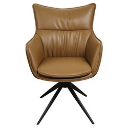 Pusdienu krēsls Saktago 15, grozāms 360 grādos, H93.5x62x62cm, sēdvirsmas augstums 48.5cm