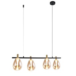 Griestu lampa Rigonda amber P4, H120x25.1x120cm, LED 20W, 3000K, 2700lm