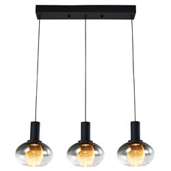 Griestu lampa Roales 3L, H125x50x16cm, LED 18W, 3000K, 518lm