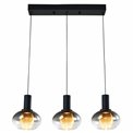 Pendant lamp Roales 3L, H125x50x16cm, LED 18W, 3000K, 518lm