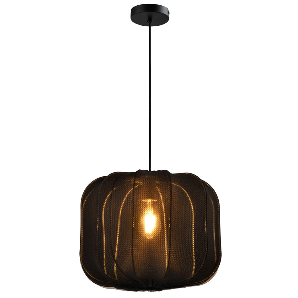 Подвесной светильник Roya Black M, H28-120cm, D40cm, E27 40W(MAX)