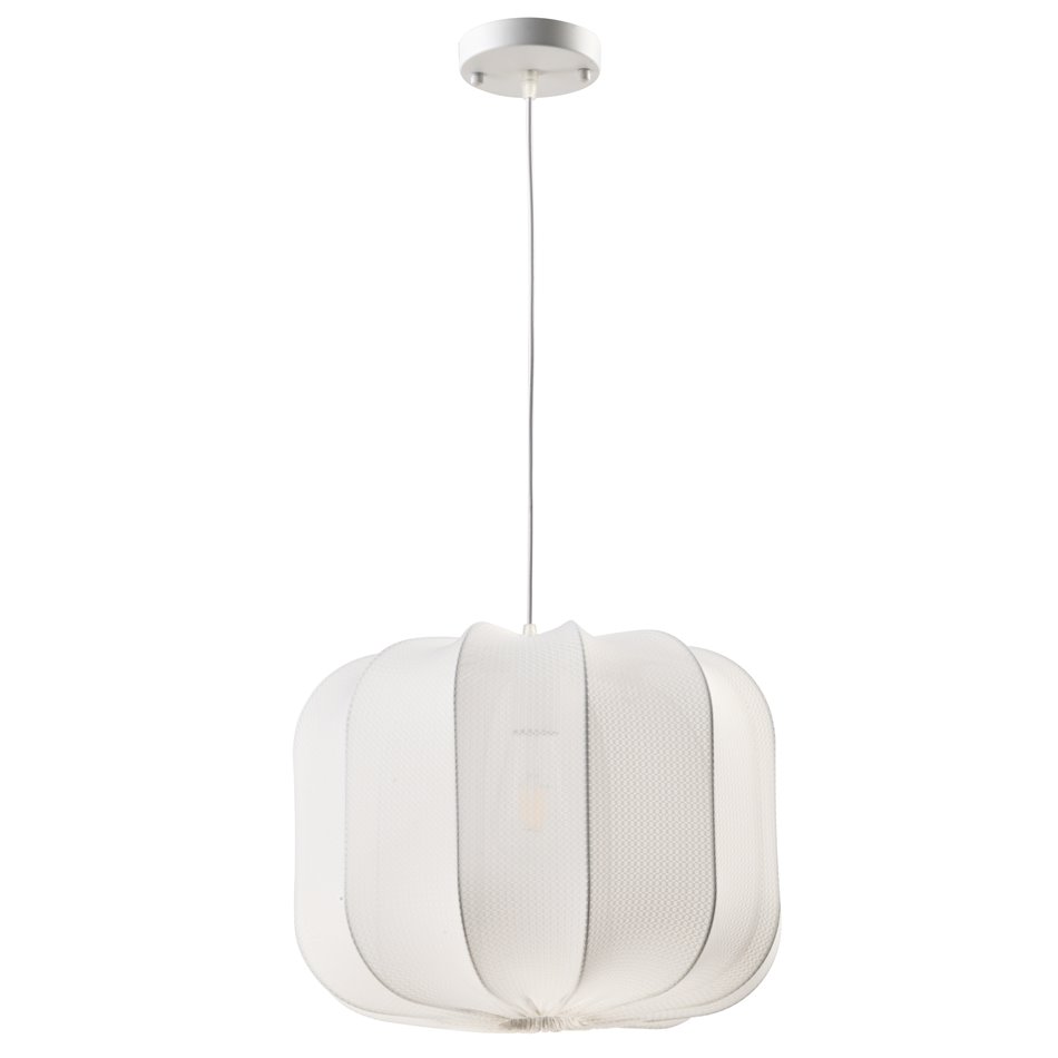 Pendant lamp Roya White M, H28-120cm, D40cm, E27 40W(MAX)