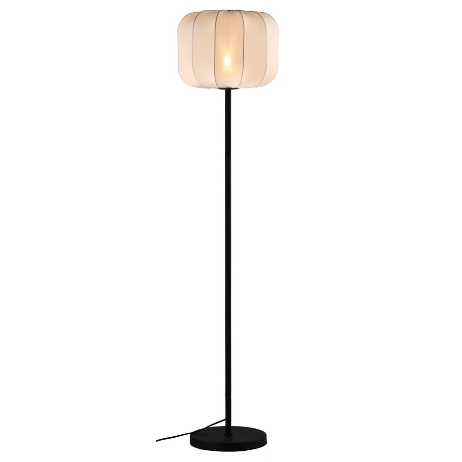 Floor lamp Roya White F, H165cm, D40cm, E27 40W(MAX)