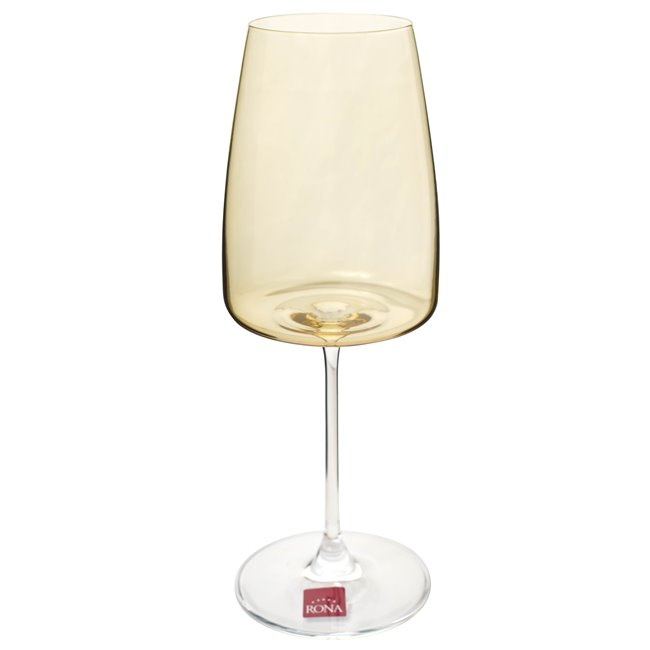 Wine glass Lord Citrine, yellow, 510ml, H23cm, D8.5cm