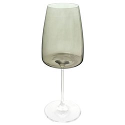 Vīna glāze Lord Onyx, pelēka, 510ml, H23cm, D8.5cm