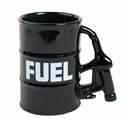 Mug Fuel, in gift box, black/white, 360ml, H11.5cm, D8cm
