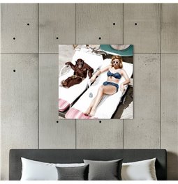 Картина на холсте Sunbath, 95x95cm