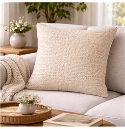 Декоративная наволочка Silencio, бежевый, 45x45cm