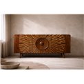 Sideboard Verde Brown, mango wood/MDF, H75x38x160cm