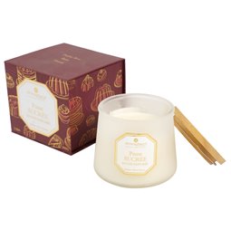 Candle in glass jar Elisa Sucr, 200g, H8.3cm, D9.1cm