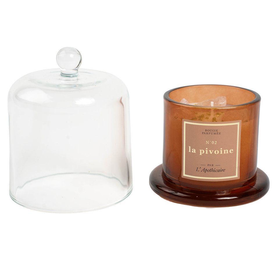Scented candle Cloche Chic, H11cm, D8.5cm