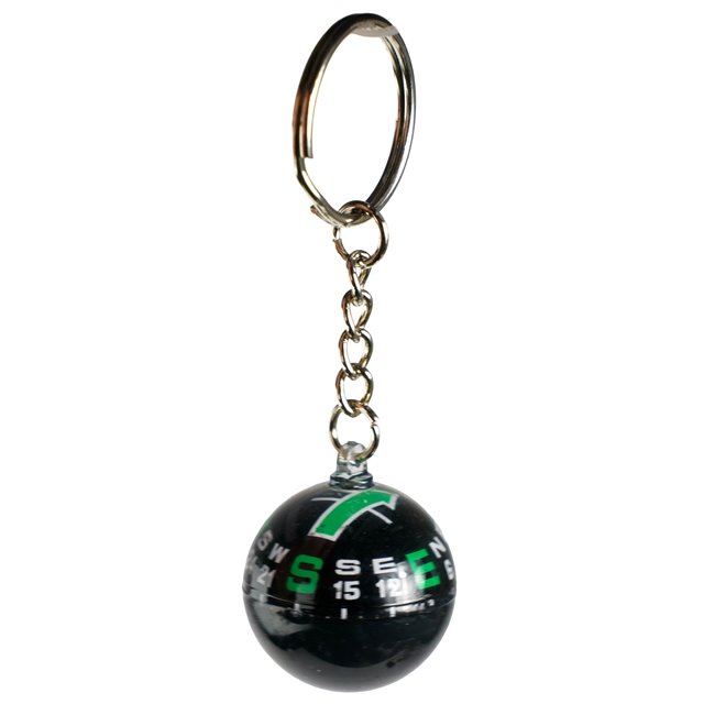 Metal keychain Compass, 3x3x9cm