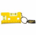 Metal keychain Spirit Level and Ruller, 10x4.6x2cm