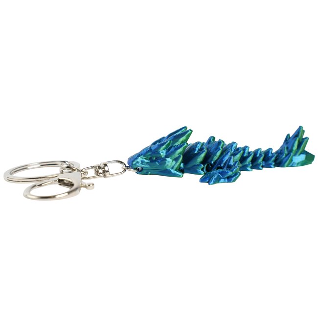 Metal keychain 3D Motiv Dragon/Shark, 8x4x2.5cm