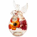 Deco figurine Angel Petit Misaki, glass, H10x6.3x6.9cm