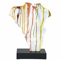 Deco figurine Coppia Colorata, multicolor, H49x12x35cm