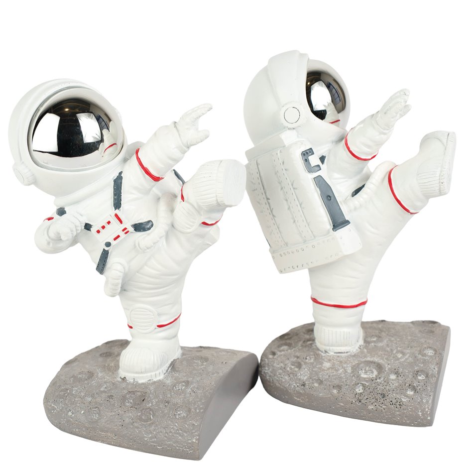 Подставка для книг Astronaut/Moon, комплект, H19.5x9.5x24cm