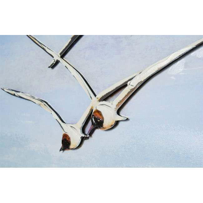 Картина на холсте Seagulls, 120x80см