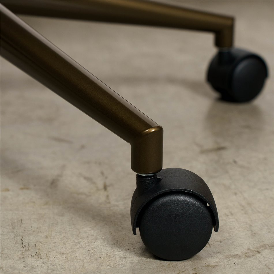 Офисное кресло Zivilino beige gold, бежевый/бронзовый цвет, H70-79.5x62.5x59.5cm, высота сиденья 44-54cm