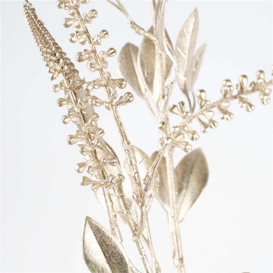 Decorative branch 3A gold, H94cm