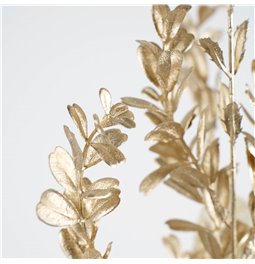 Decorative branch Fortine gold 4A, H81cm