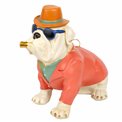 Money box vinyl Bull Terrier, H21x22.5x16cm