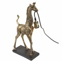 Настольная лампа Giraffe with lamp, черный/золотой цвет, H50x26x13cm, E27 40W(MAX)