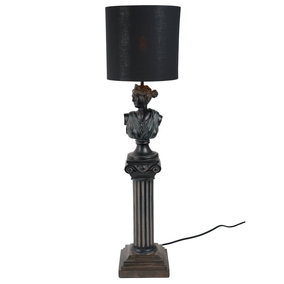 Настольная лампа Athena Roman column lamp, H77x21x21cm, E14 40W(MAX)