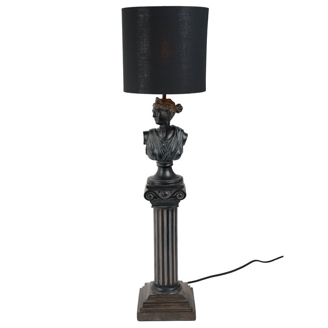 Настольная лампа Athena Roman column lamp, H77x21x21cm, E14 40W(MAX)