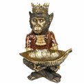 Декоративная фигурка Monkey with tray, H48x34x31.5cm