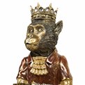 Декоративная фигурка Monkey with tray, H48x34x31.5cm