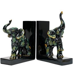 Grāmatu turētājs Elephant, komplekts, H24.5x18x9.5cm