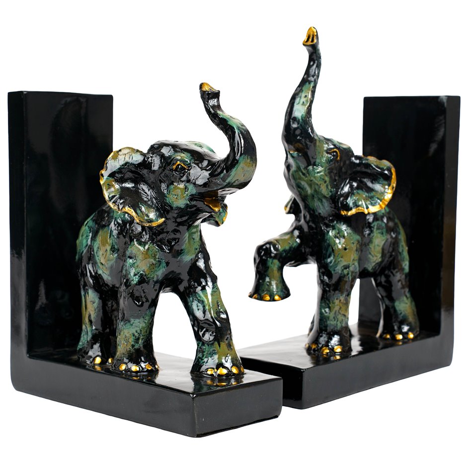 Подставка для книг Elephant, комплект, H24.5x18x9.5cm