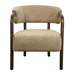Atpūtas krēsls Sider, brūns, H74.5x65x73cm, sēdvirsmas augstums 50cm