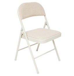 Salokāms krēsls Flexy, bēšs, H79.5x46.5x46.5cm, sēdvirsmas augstums 45.5cm