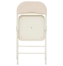 Salokāms krēsls Flexy, bēšs, H79.5x46.5x46.5cm, sēdvirsmas augstums 45.5cm