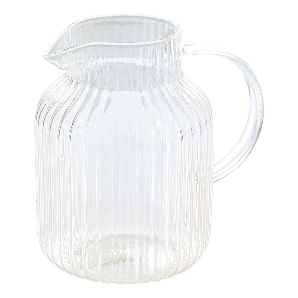 Tējkanna ar filtru Ivy, stikls/tērauds/akācijas koks, 1.6L, H19x17.5x12.9cm