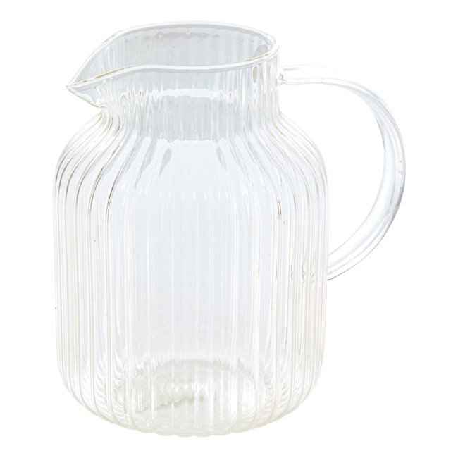 Tējkanna ar filtru Ivy, stikls/tērauds/akācijas koks, 1.6L, H19x17.5x12.9cm