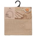 Napkin set Joy, 4 pcs., beige, cotton, 40x40cm