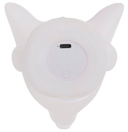 Naktslampa Elephant LED, balta, uzlādējama, H14.5x10.5x13cm