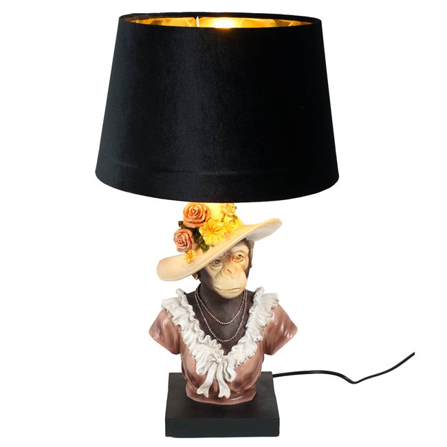 Настольная лампа MONKY LADY LAMP, H40x20x16cm, E27 40W(MAX)