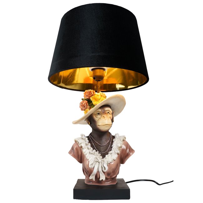 Настольная лампа MONKY LADY LAMP, H40x20x16cm, E27 40W(MAX)