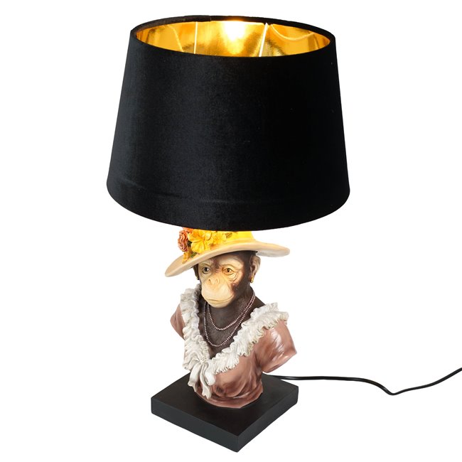 Настольная лампа MONKY LADY LAMP, H40x20x16cm, E27 40W(MAX)