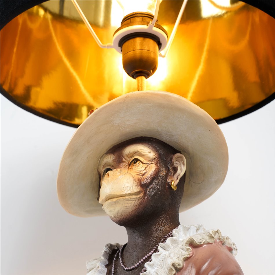 Настольная лампа MONKY LADY LAMP, H40x20x16cm, E27 40W(MAX)