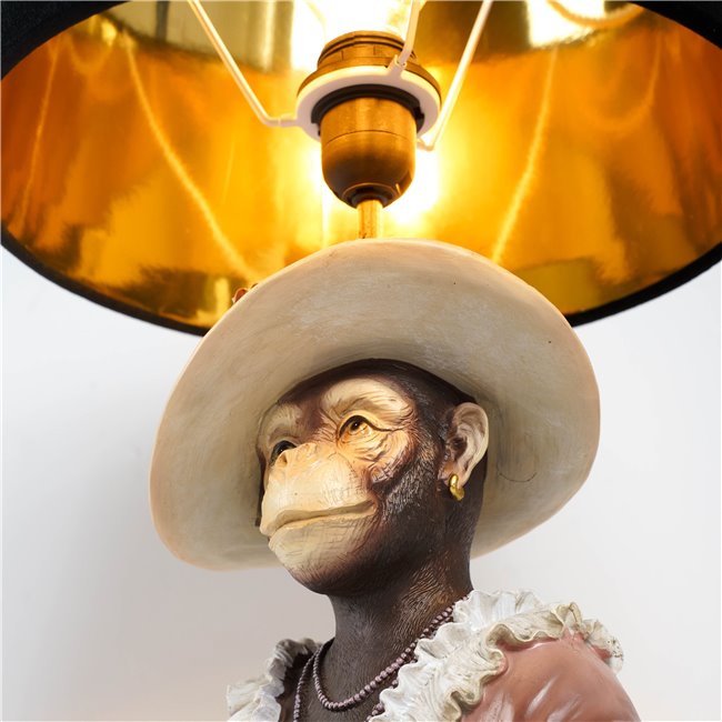 Настольная лампа MONKY LADY LAMP, H40x20x16cm, E27 40W(MAX)