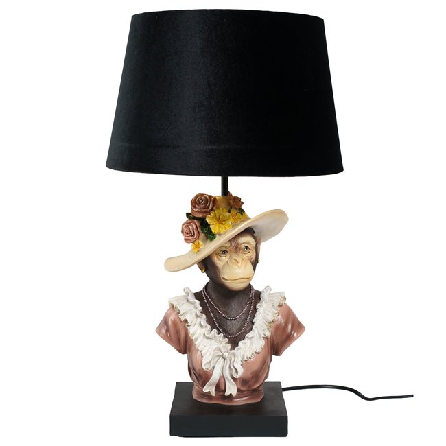 Настольная лампа MONKY LADY LAMP, H40x20x16cm, E27 40W(MAX)