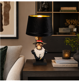Galda lampa Mr. Monkey Lamp, H40x20x16cm, E27 40W(MAX)