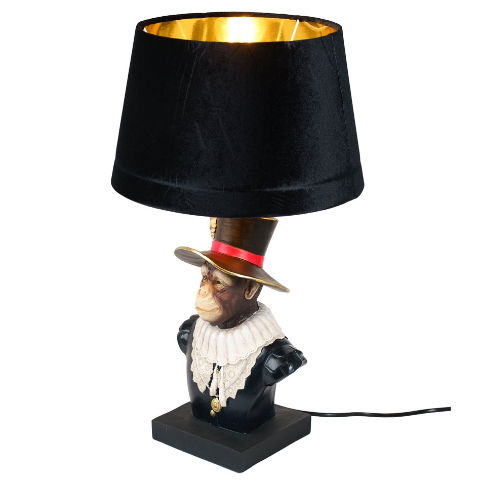 Настольная лампа Mr. Monkey Lamp, H40x20x16cm, E27 40W(MAX)