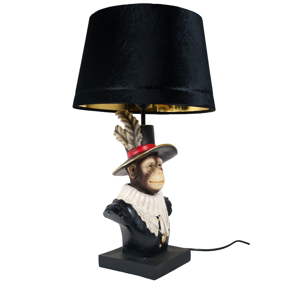 Настольная лампа Mr. Monkey Lamp, H40x20x16cm, E27 40W(MAX)
